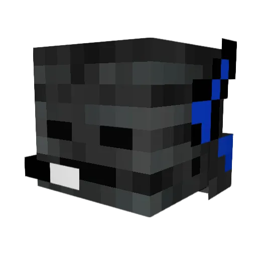 zTrickstxrr Minecraft avatar head, 3D render