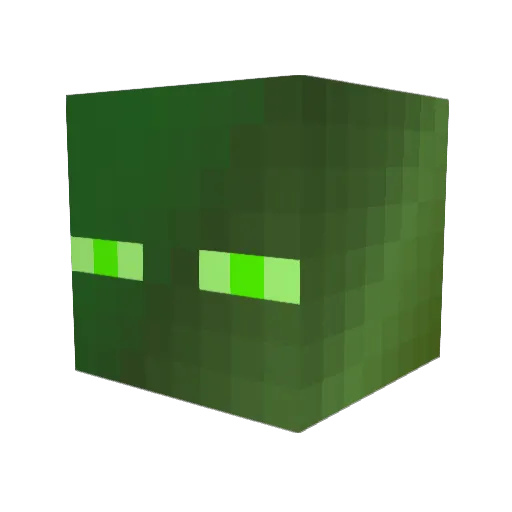 zTsunamy Minecraft avatar head, 3D render