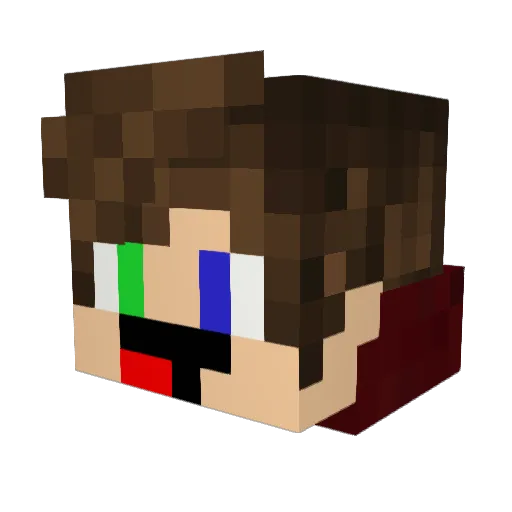 zTyrant_ Minecraft avatar head, 3D render