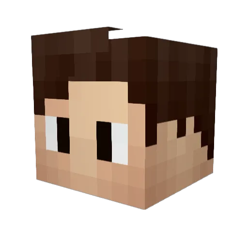 zVapeZ Minecraft avatar head, 3D render