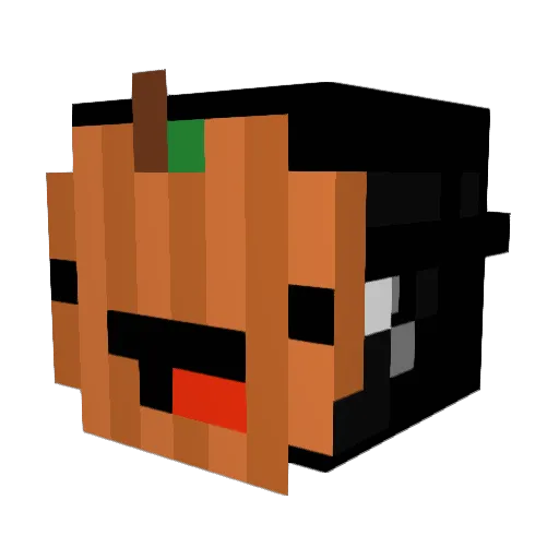 zVenom Minecraft avatar head, 3D render