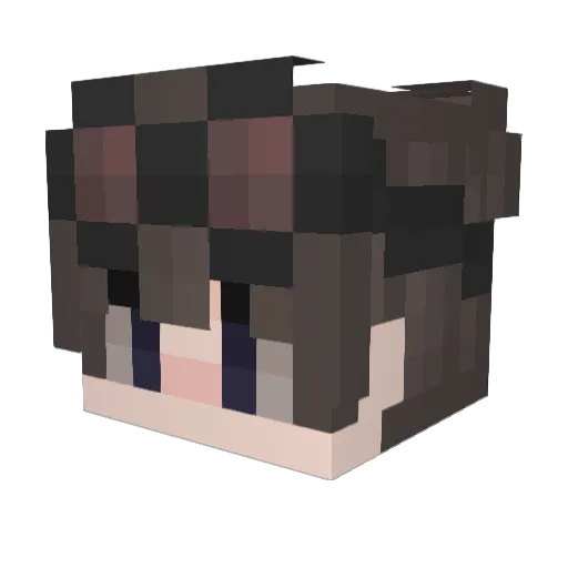 zVenom__ Minecraft avatar head, 3D render