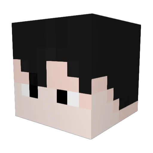 zVkrleed Minecraft avatar head, 3D render