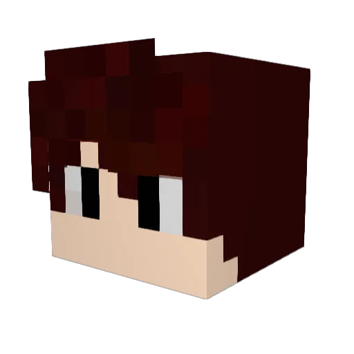 zWendersonBR Minecraft avatar head, 3D render