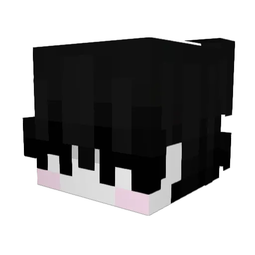 zXiumOpszx Minecraft avatar head, 3D render