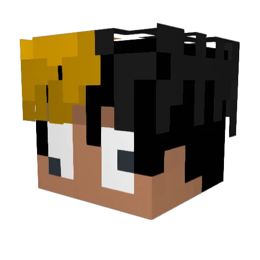 zYorichi Minecraft avatar head, 3D render