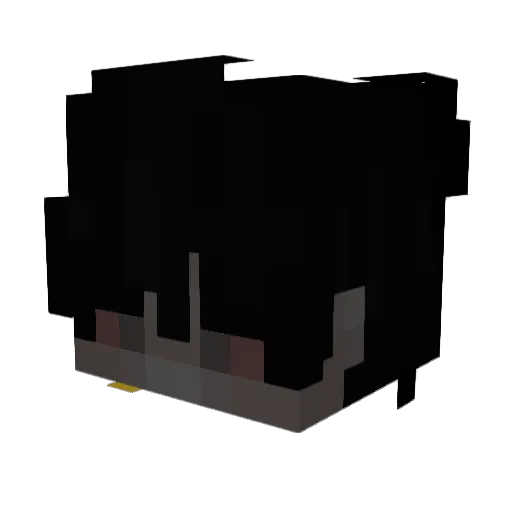 zZCristy Minecraft avatar head, 3D render