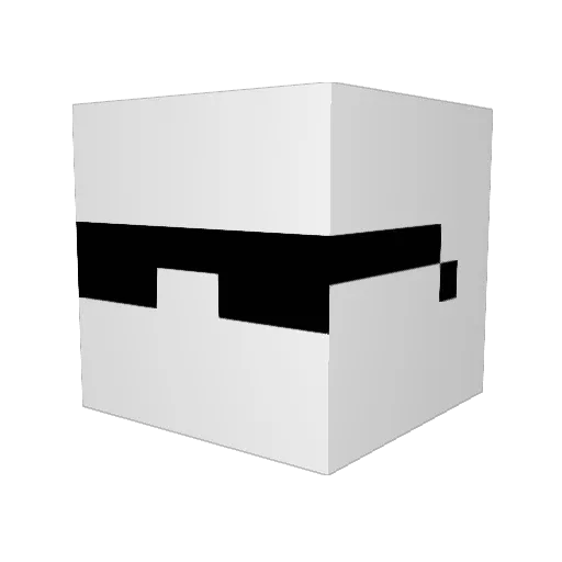 zZKidFlashZz Minecraft avatar head, 3D render