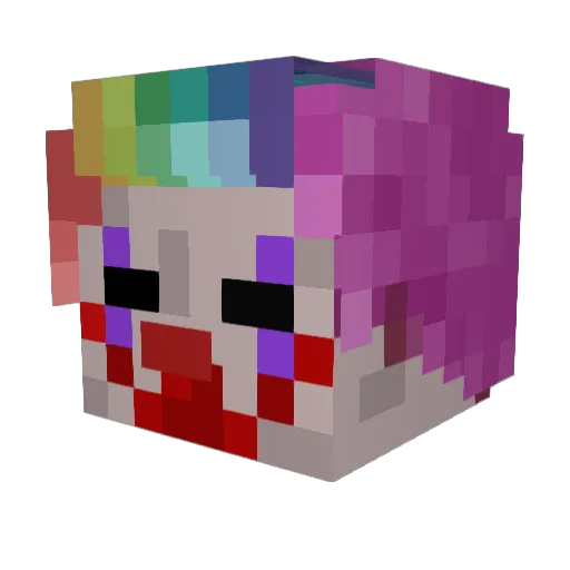 zZ_QuiYI_4K Minecraft avatar head, 3D render