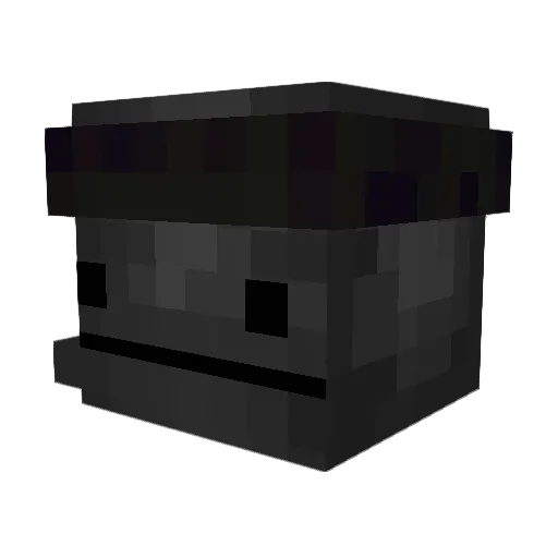 zZerfix Minecraft avatar head, 3D render