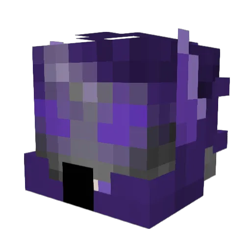 zZezz Minecraft avatar head, 3D render