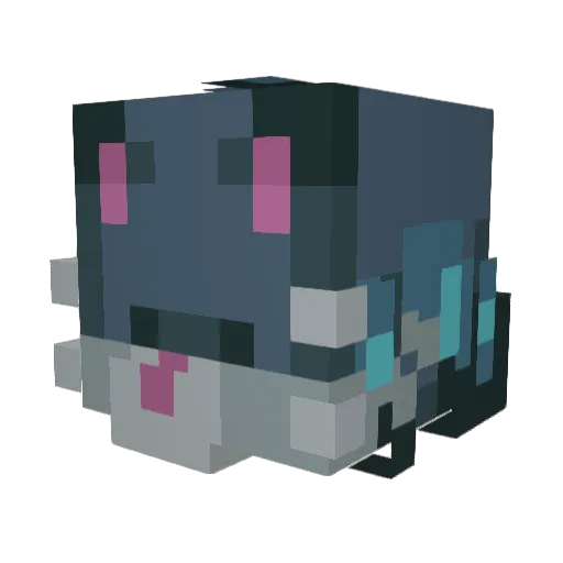 zZimby Minecraft avatar head, 3D render