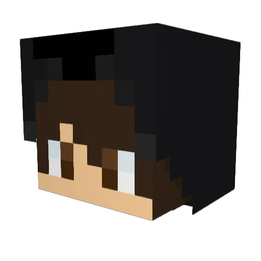 z_14ben Minecraft avatar head, 3D render