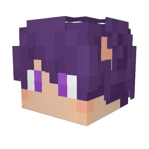 z_MRZ_z Minecraft avatar head, 3D render