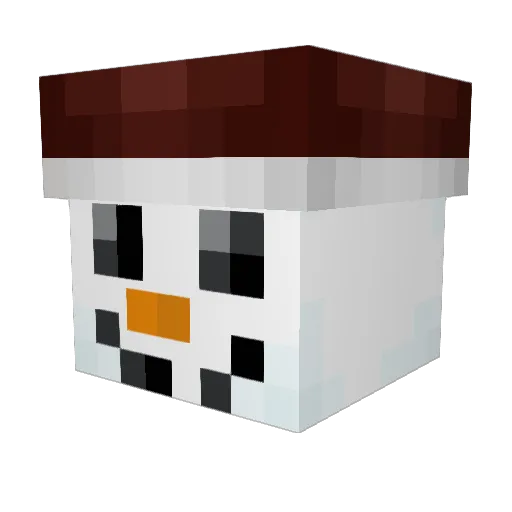 z_ag Minecraft avatar head, 3D render