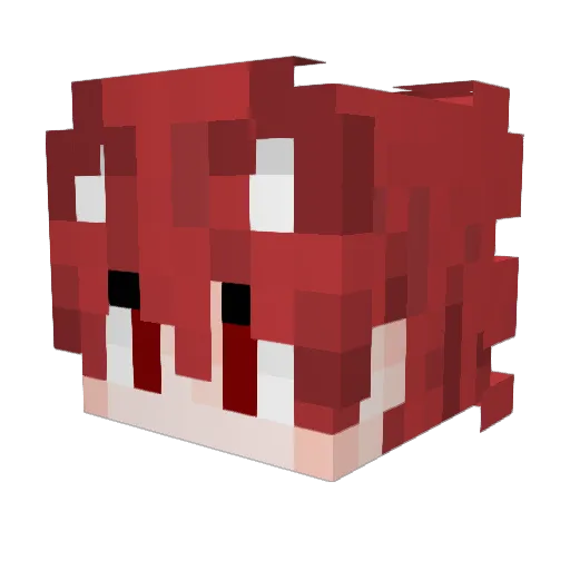 z_eddie_z Minecraft avatar head, 3D render