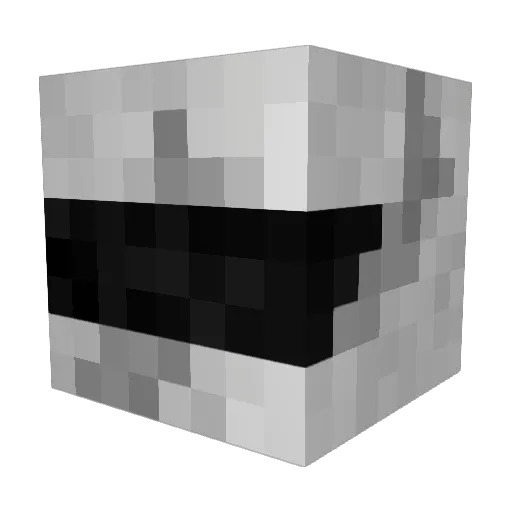 z_eko Minecraft avatar head, 3D render