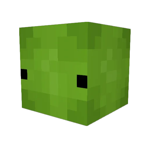 zaMEK_ Minecraft avatar head, 3D render