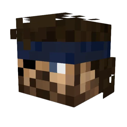 zac150807 Minecraft avatar head, 3D render