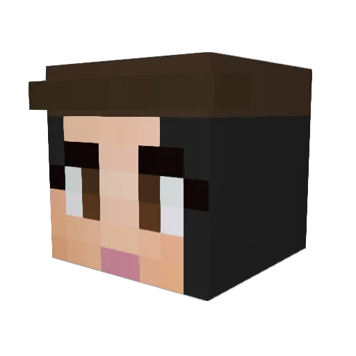 zac3310 Minecraft avatar head, 3D render