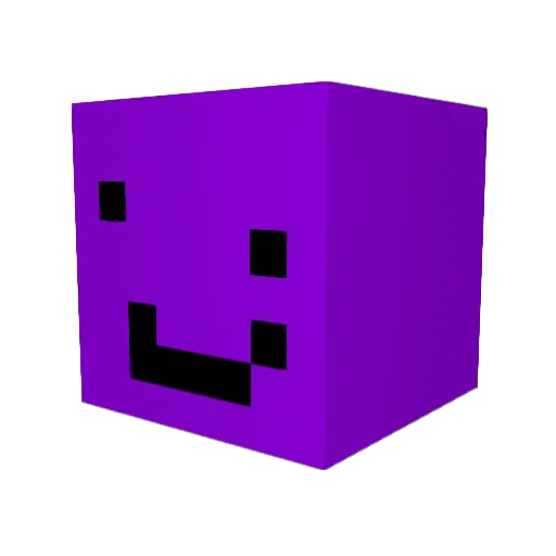 zacadee Minecraft avatar head, 3D render
