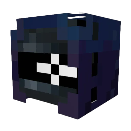 zach2912 Minecraft avatar head, 3D render
