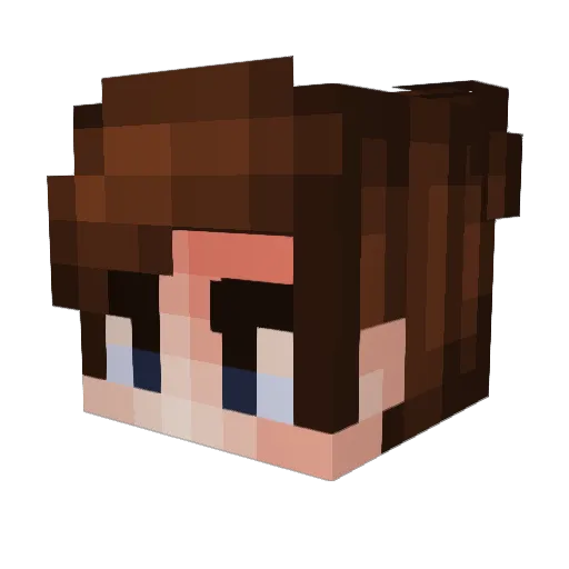 zachMiner7 Minecraft avatar head, 3D render