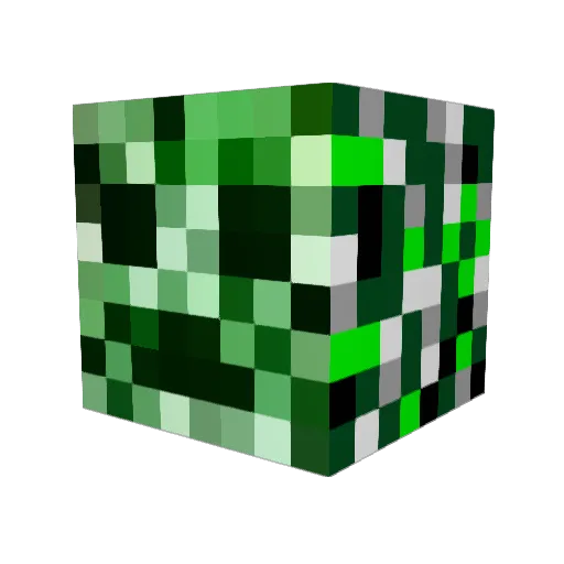 zacharyevren Minecraft avatar head, 3D render