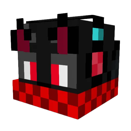 zacharyo7 Minecraft avatar head, 3D render