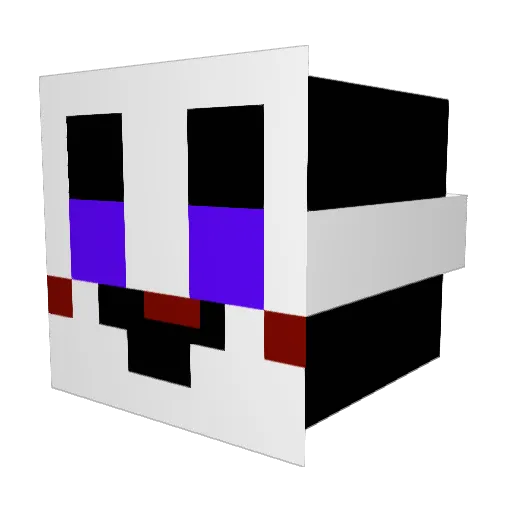 zacharyramirezs Minecraft avatar head, 3D render