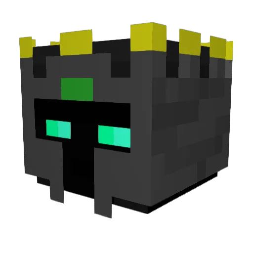 zachattak123 Minecraft avatar head, 3D render