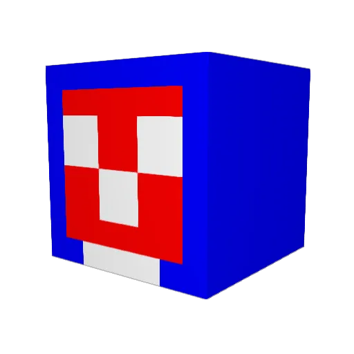 zachharris06 Minecraft avatar head, 3D render