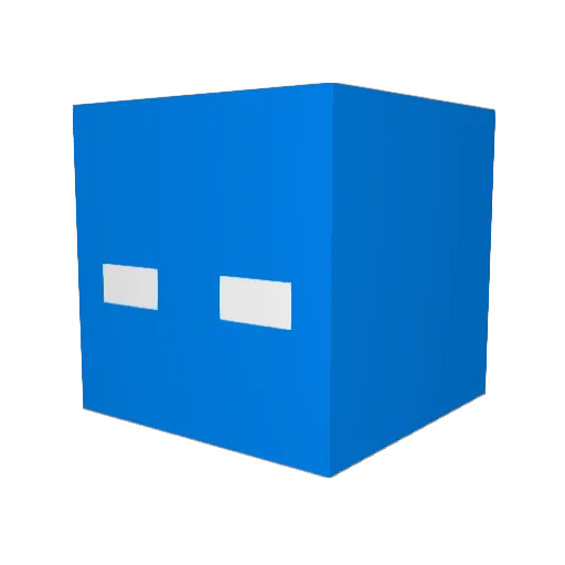zachhhh Minecraft avatar head, 3D render