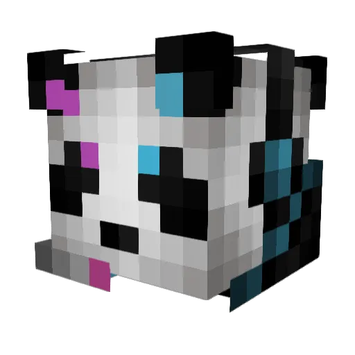 zachisflying Minecraft avatar head, 3D render