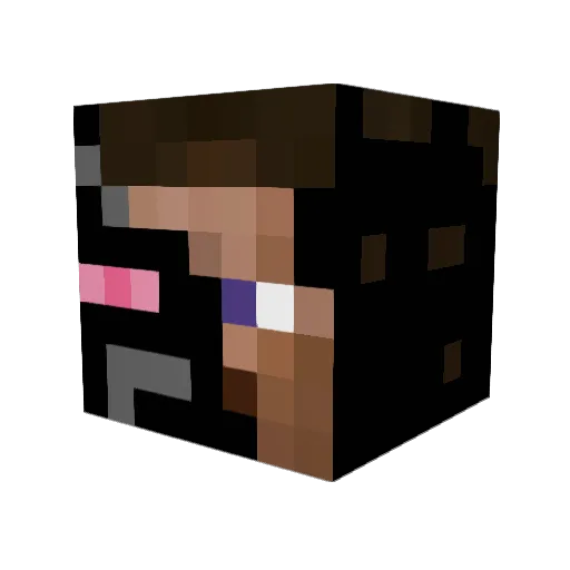 zachm66 Minecraft avatar head, 3D render