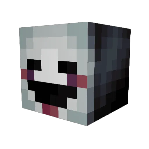 zachyrules Minecraft avatar head, 3D render
