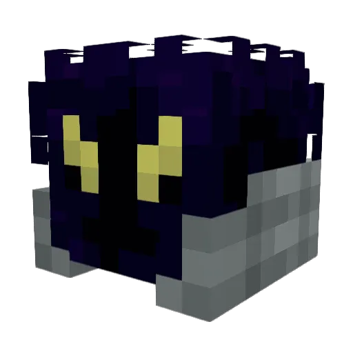zacisbad Minecraft avatar head, 3D render