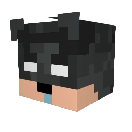 zack_2630 Minecraft avatar head, 3D render