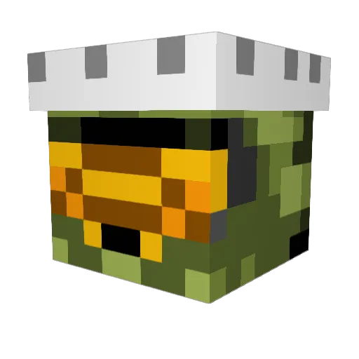 zackbrokaw1 Minecraft avatar head, 3D render