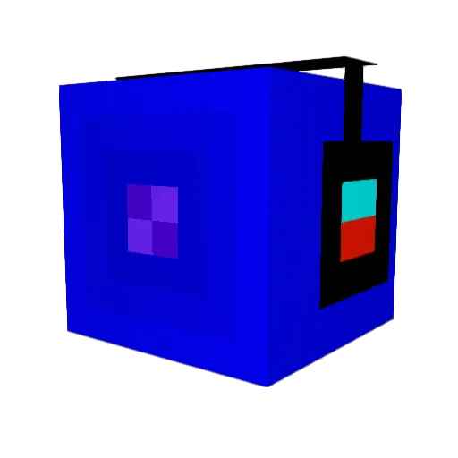 zackemerald Minecraft avatar head, 3D render