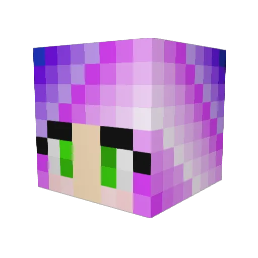 zackes10 Minecraft avatar head, 3D render