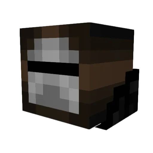 zackman118 Minecraft avatar head, 3D render