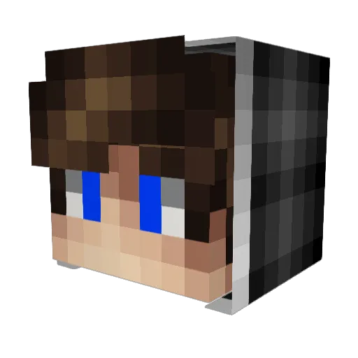 zacksmith1224 Minecraft avatar head, 3D render