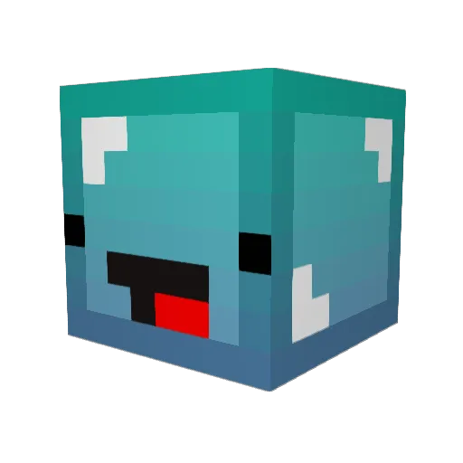 zacshilling Minecraft avatar head, 3D render