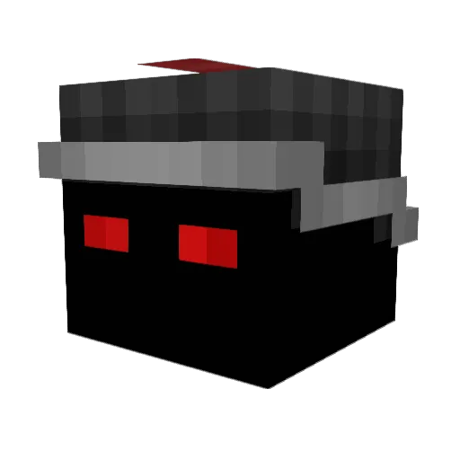 zaczcharius Minecraft avatar head, 3D render