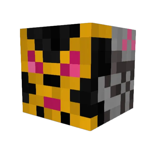 zaddie_629 Minecraft avatar head, 3D render