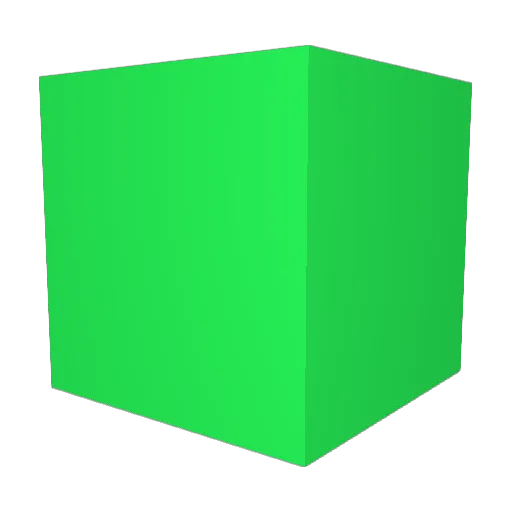 zadymka Minecraft avatar head, 3D render