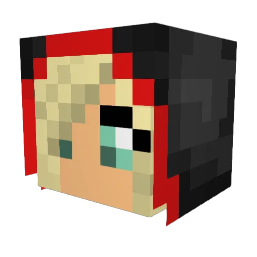 zagi5103 Minecraft avatar head, 3D render