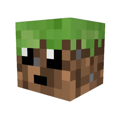 zagshelpzags Minecraft avatar head, 3D render