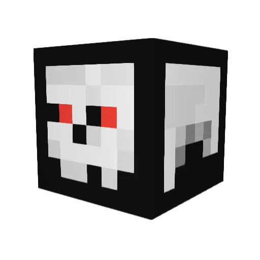 zaicobruh Minecraft avatar head, 3D render